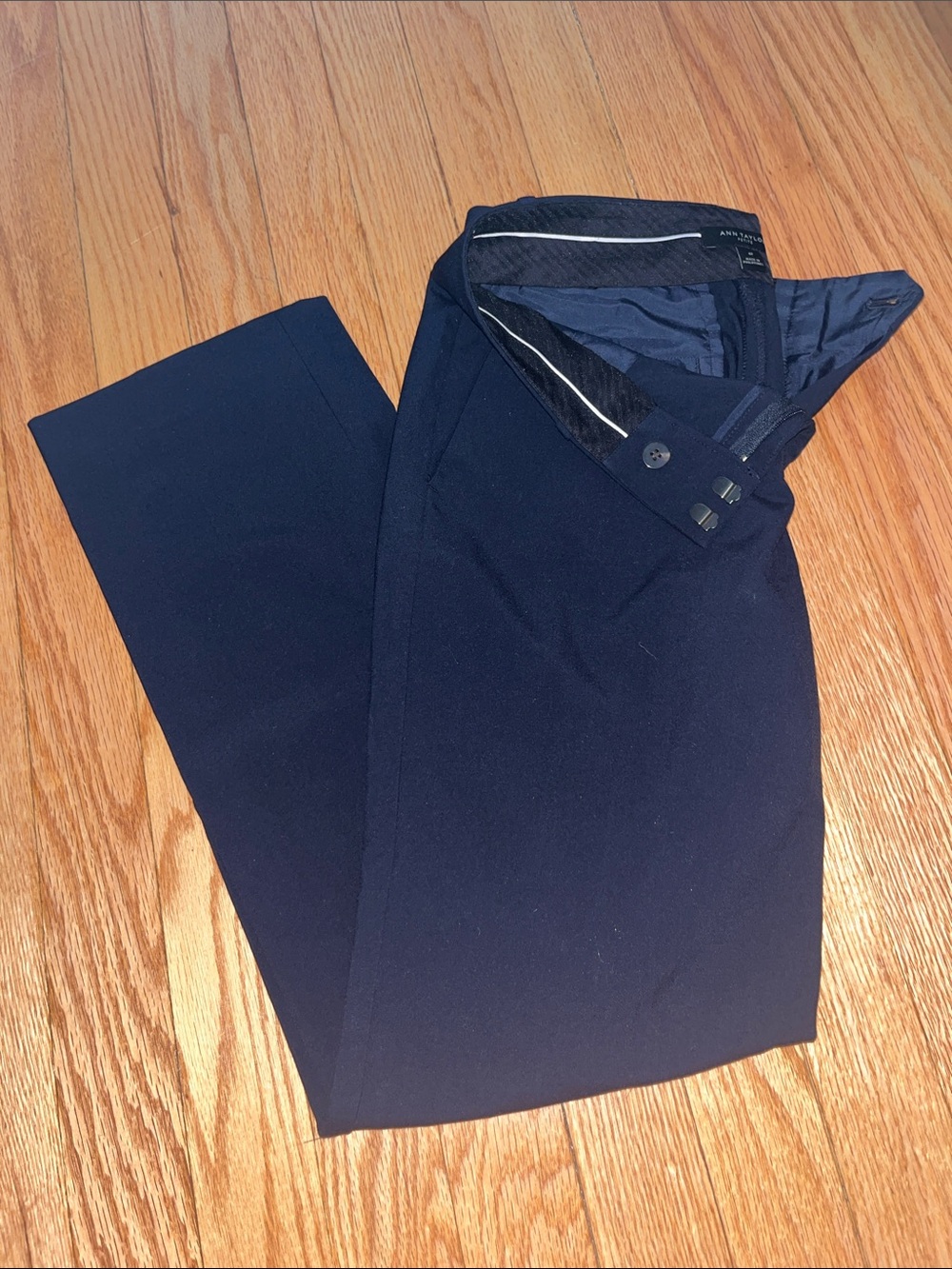 Ann Taylor Navy Tailored Women’s Trousers